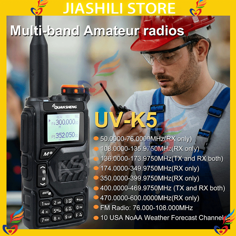 Walkie Talkie HT Handy Talkie UV5R/UV-5R Radio HT Komunikasi/UV-K5