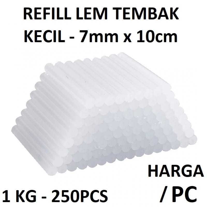 

HWLB refill isi lem tembak glue stick hotmelt Non Toxic untuk kerajinan dan packing