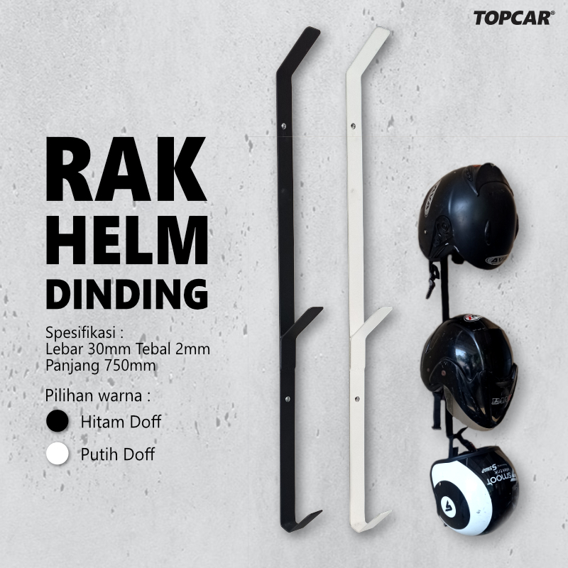 Rak Helm Tempel Dinding