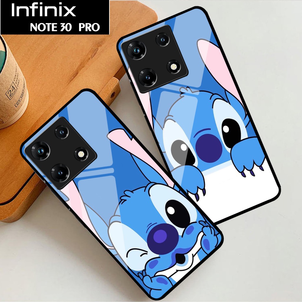 Softcase Glass Infinix Note 30 Pro [06] Case Cute Infinix Note 30 Pro - Casing Infinix Note 30 Pro -