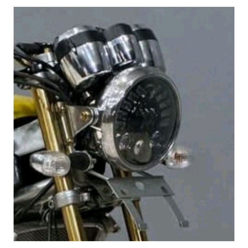 LAMPU DEPAN NINJA SS FULL SET SPIDOMETER NINJA CHROME /BRAKET LAMPU NINJA SS S R SET DAYMAKER SET SE