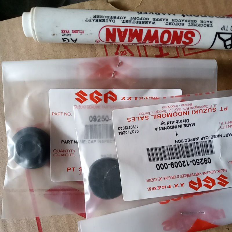 karet tutup seng pompa oli isi 2 ORI sgp tornado satria 2tak hiu lumba