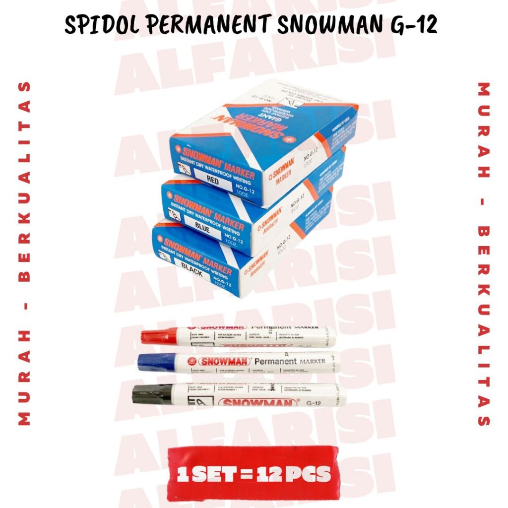 

Spidol Snowman Permanen grosir