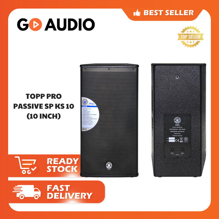 TOPP PRO | Speaker Passive KS 10 10 Inch Original | Speaker Pasif