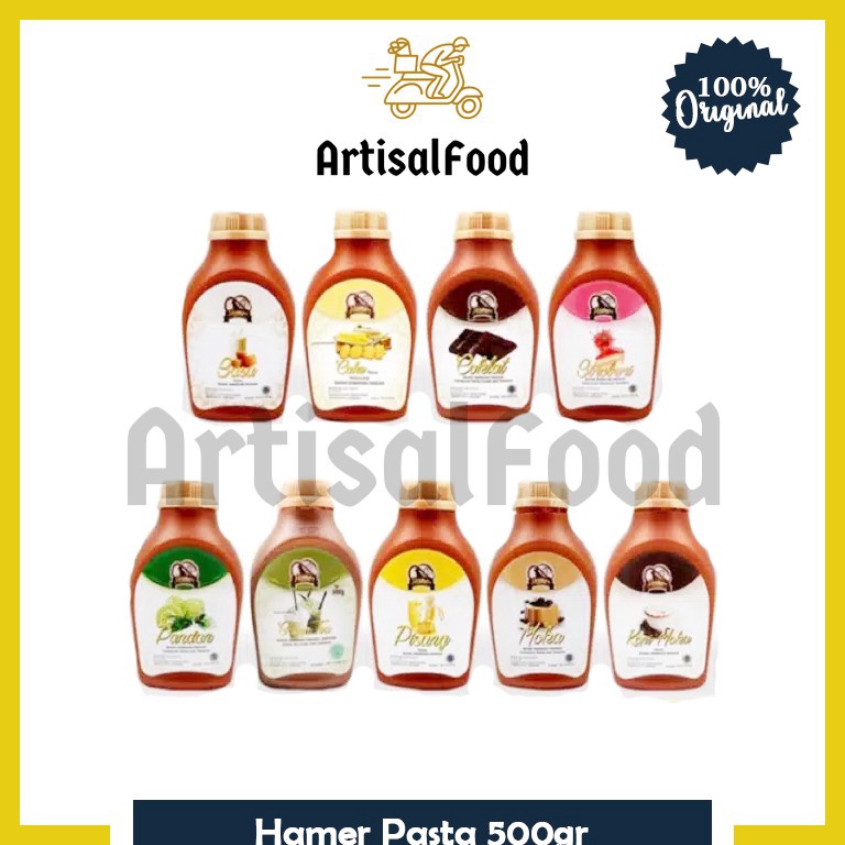 

T3rbaru HAMER PASTA 5 gr ORI perisa kue essence esen makanan minuman es Langsung Order Gan