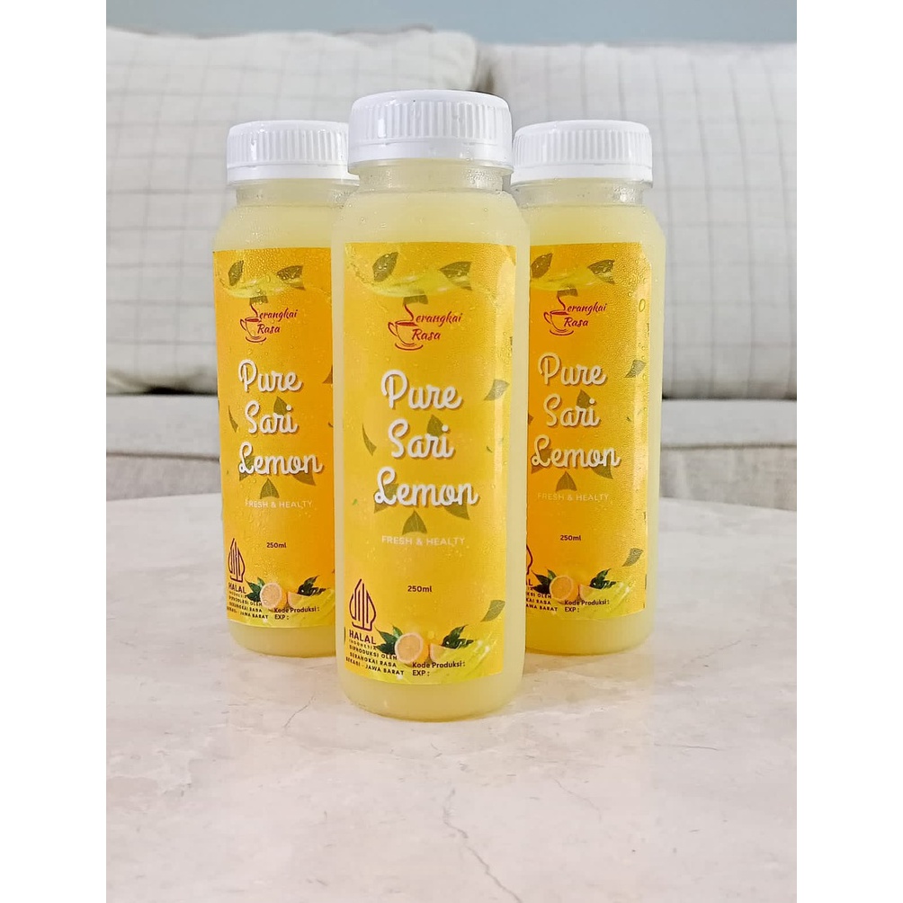 

B44ru Sari Lemon Air Lemon Murni Pure lemon Juice 274