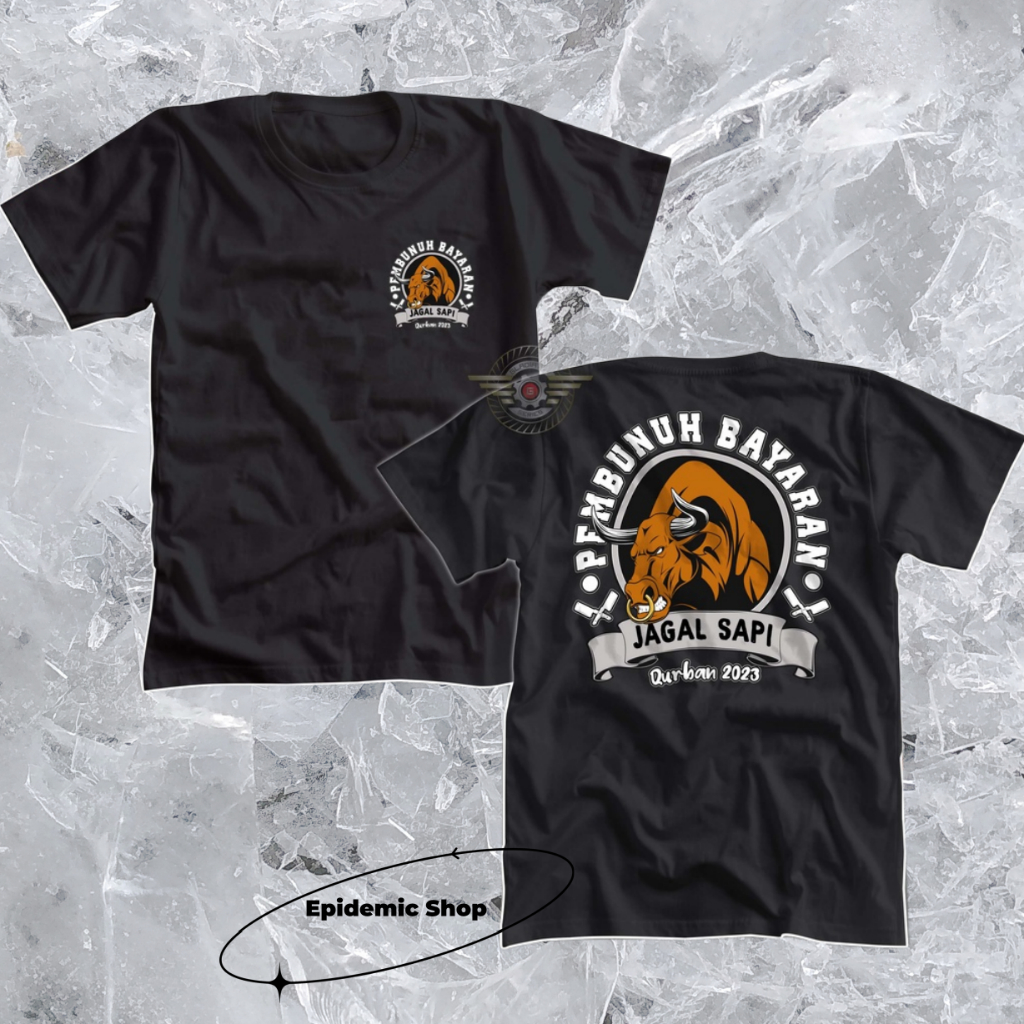 Trends fashion KAOS JAGAL SAPI PEMBUNUH BAYARAN | Baju Panitia Qurban Kurban Idhul Adha 2023 - A1727