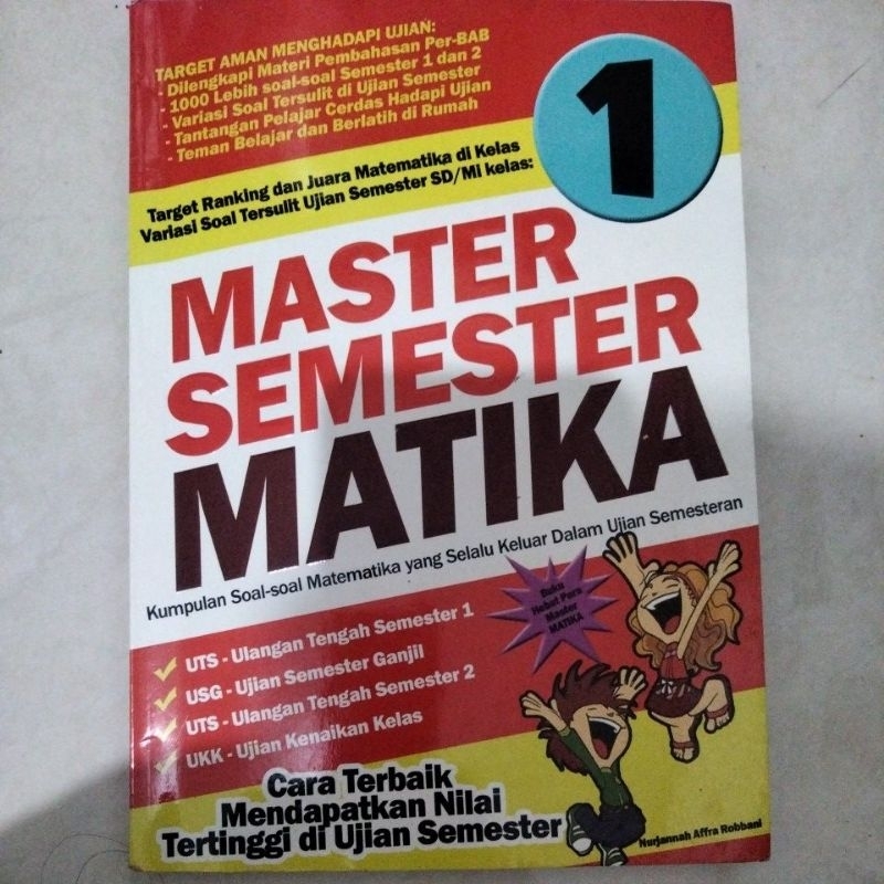 

Master semester matematika