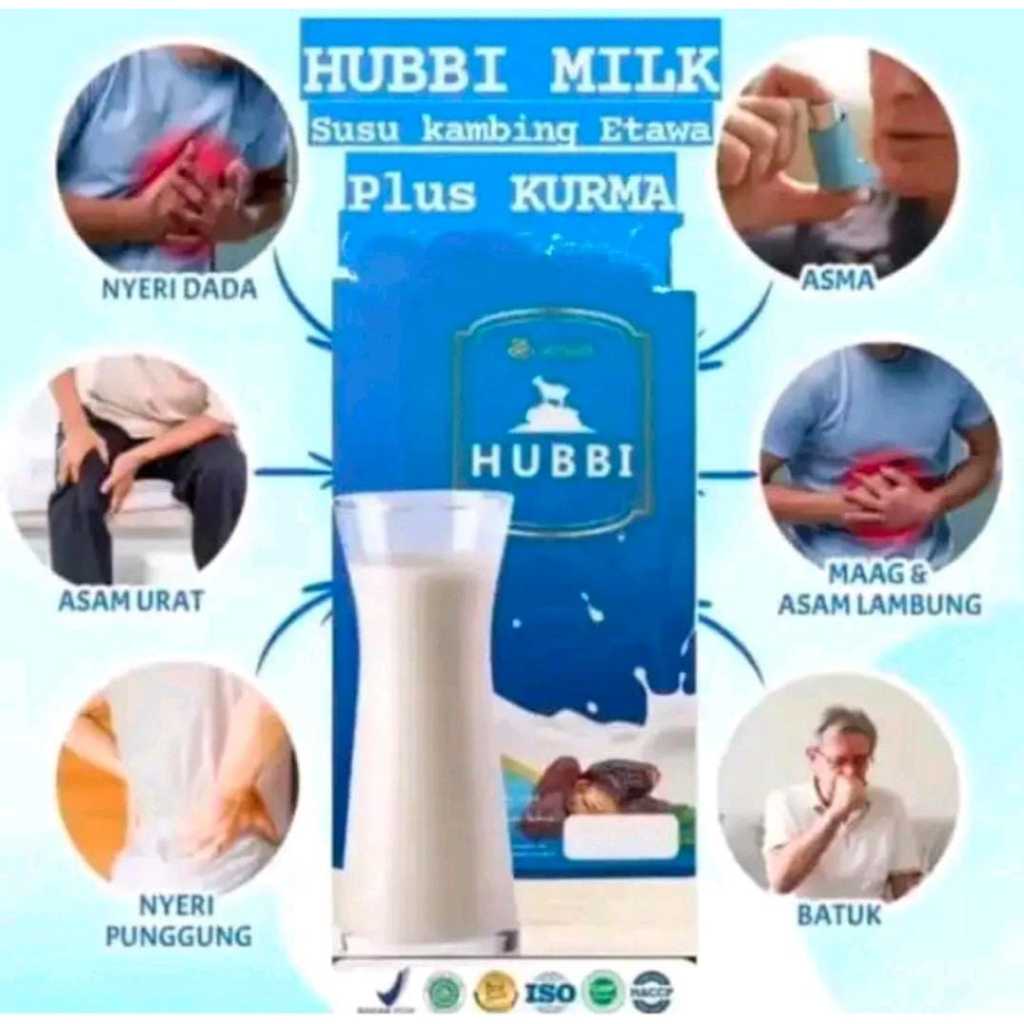 

HUBBI CAMPURAN SUSU KAMBING DAN RASA BUAH KURMA ISI 10 sachet