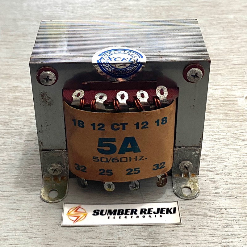 Trafo 5Ampere CT 32V Besar Merk Excell