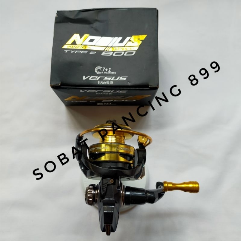 Reel Versus Nobius Mini Reel 800 POWER HANDLE