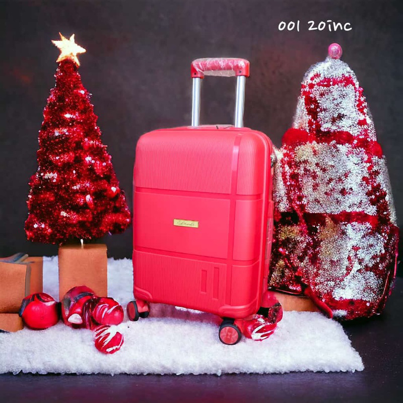 Koper Fiber Anti Pecah Edmundo 20 inch Cabin Size Koper sekolah Anak bahan poly propylene koper doro