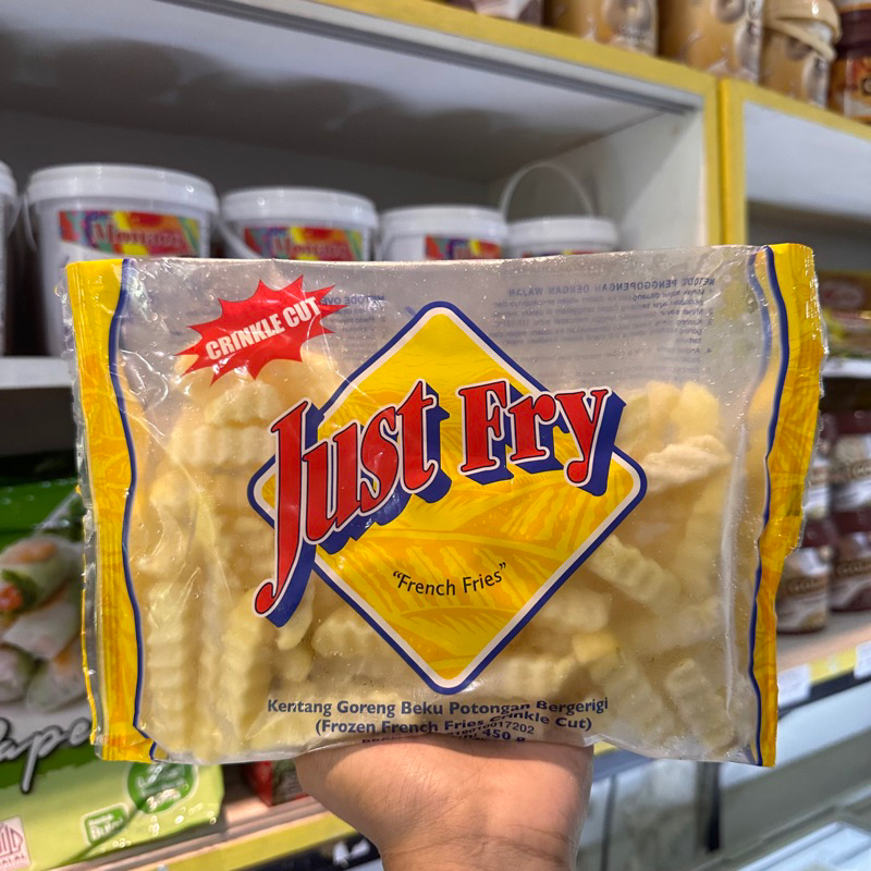 

Just Fry kentang crinkle cut 900g