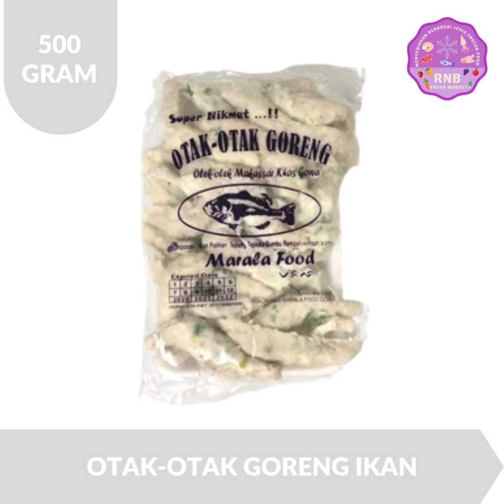 

Marala Food Otak-Otak Ikan Goreng Netto 500 Gram