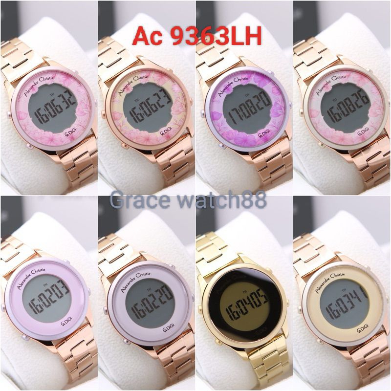 Jam tangan Alexandre Christie 9363 AC 9363 Jam tangan digital original