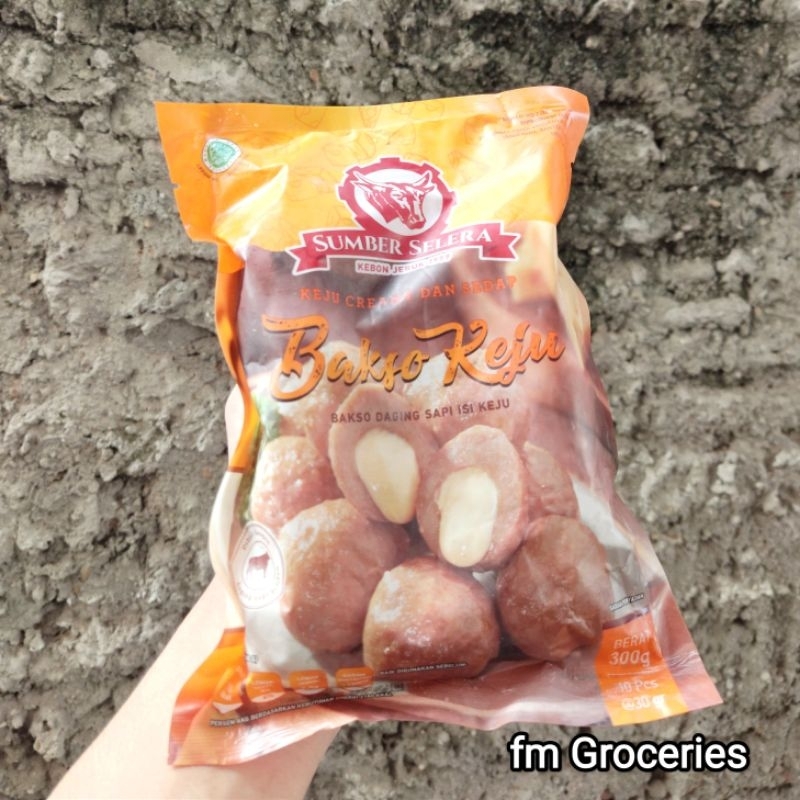 

BAH Sumber Selera Bakso Keju 300g Dikemas Rapi