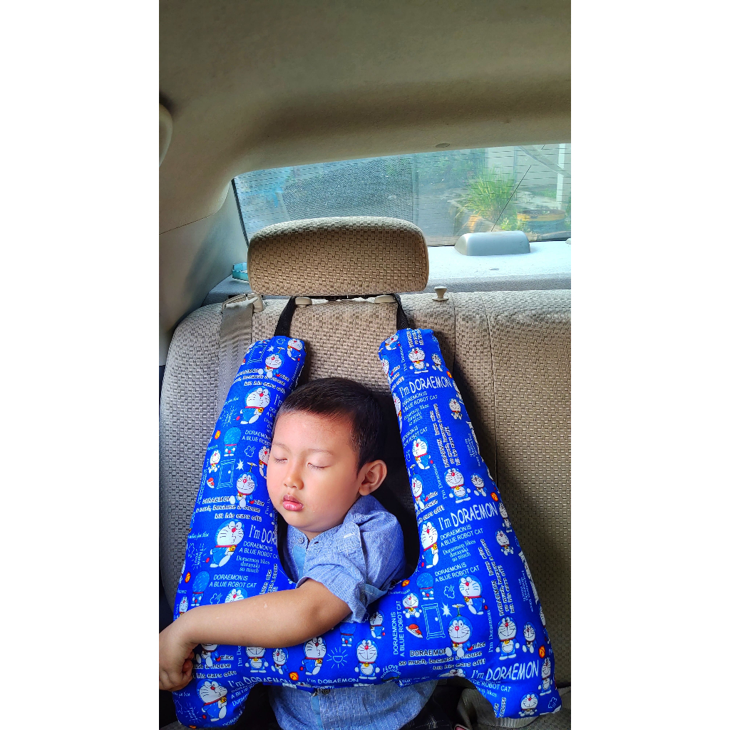 Car Kid Sleeping Pillow/Bantal Tidur Seat Belt Mobil Anak Kecil  ( Mini ) Shafiyyah.sarban