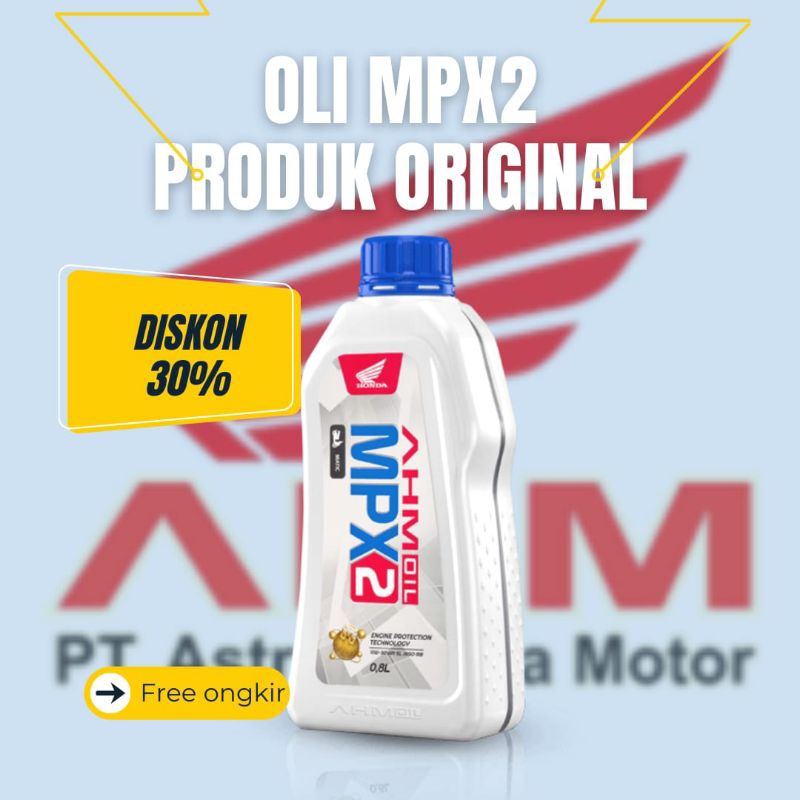 oli mpx2 matic grosir buat motor beat vario ginio dll
