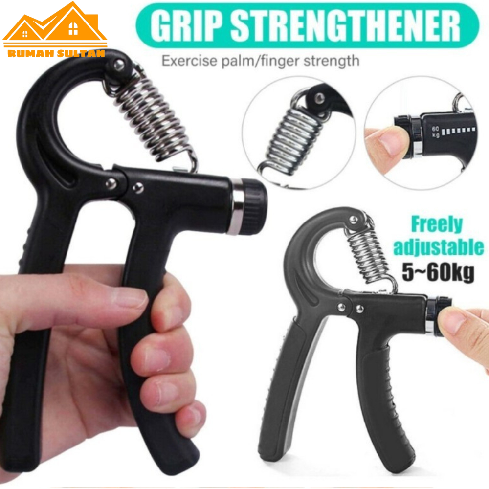 RST Hand Grip Alat Gym Fitness Otot Lengan 5-60 Kg Latihan Otot Tangan