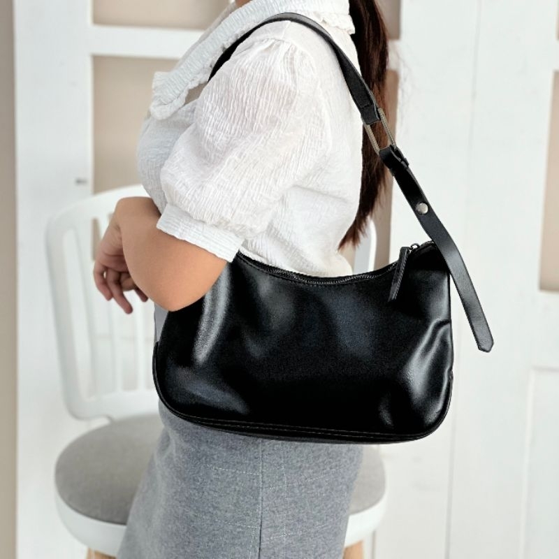 TAS BAHU||SHOULDER BAG||TAS WANITA||TAS HITAM SHOULDER||TAS MURAH||||TAS KETEK||TAS KECE