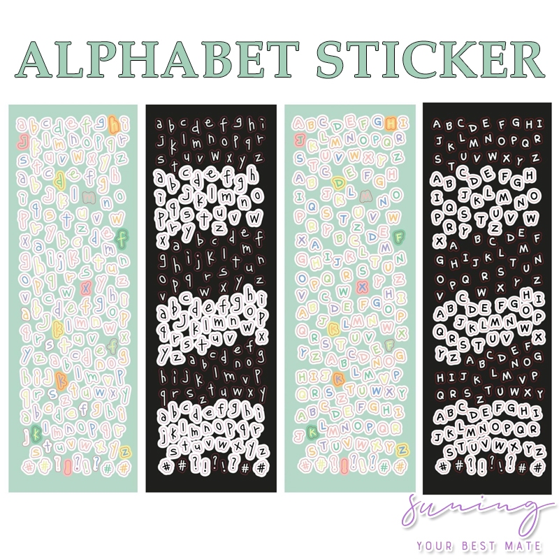 

Stiker Alfabet Bahasa Inggris yang Lucu-Suning Mall