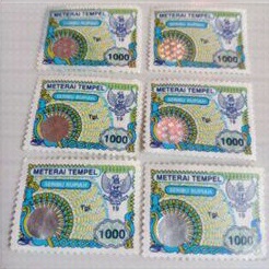 

Materai 1 Tahun 19961999 Original