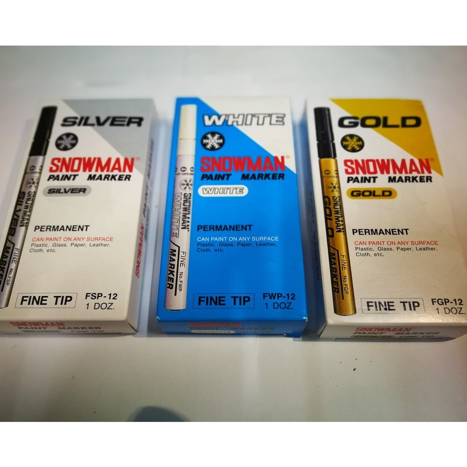 

Diskon SNOWMAN SPIDOL PAINT MARKER FINE EXTRA FINE TIP Dijual