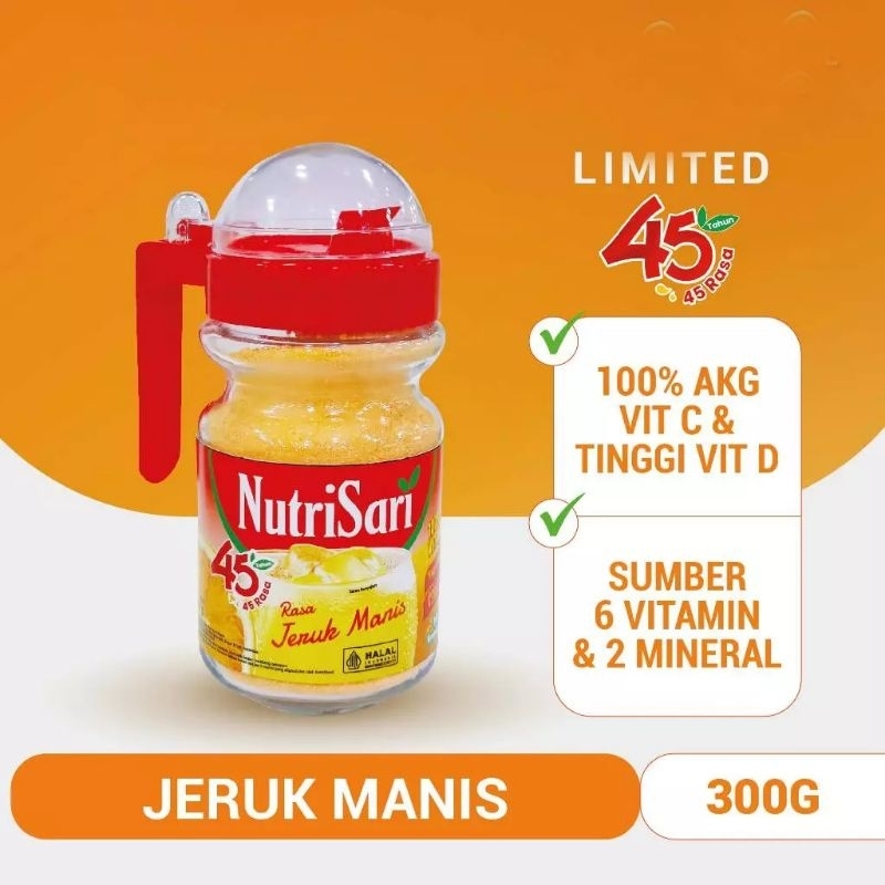 

Nutrisari Botol Kaca Limited Edition