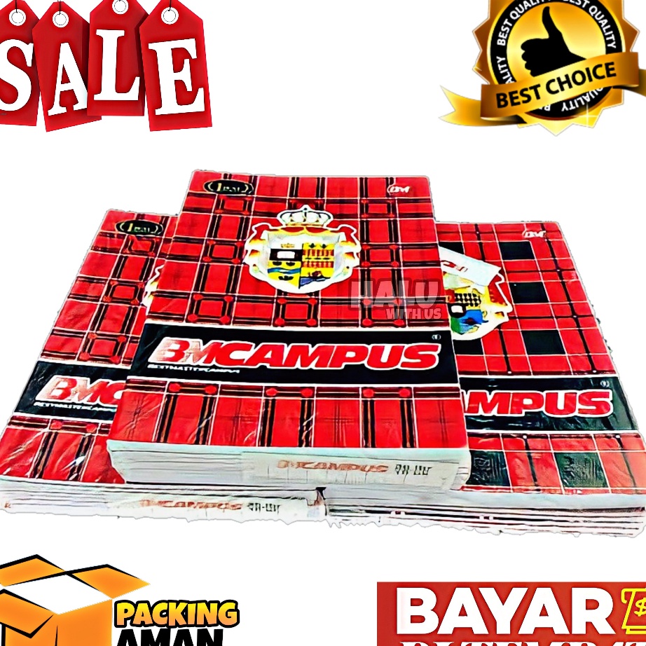 

Produk Keren BISA COD PROMO 1 Pcs Buku Tulis BM CAMPUS 36 Lembar Ukuran Boxy Buku Harian Buku Catatan Tersedia Per 5 1 Baru