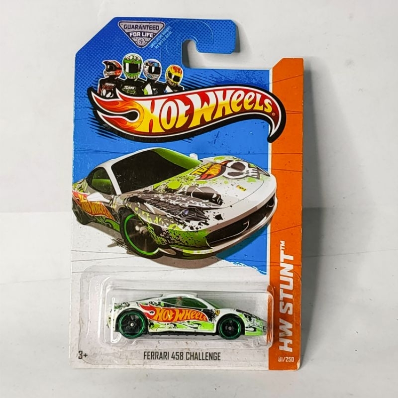 Hotwheels 1/64 diecast Ferrari 458