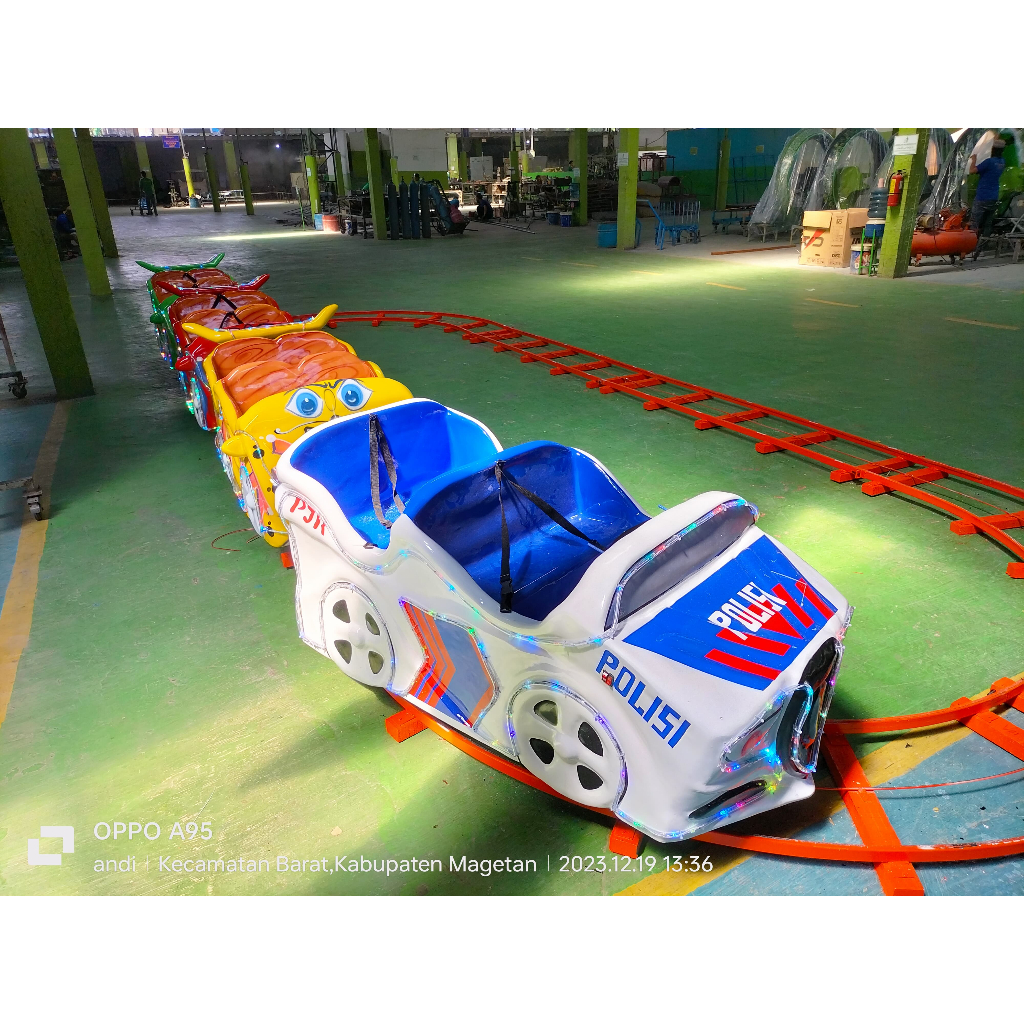 odong odong kereta lantai mini coaster ( aksesoris )
