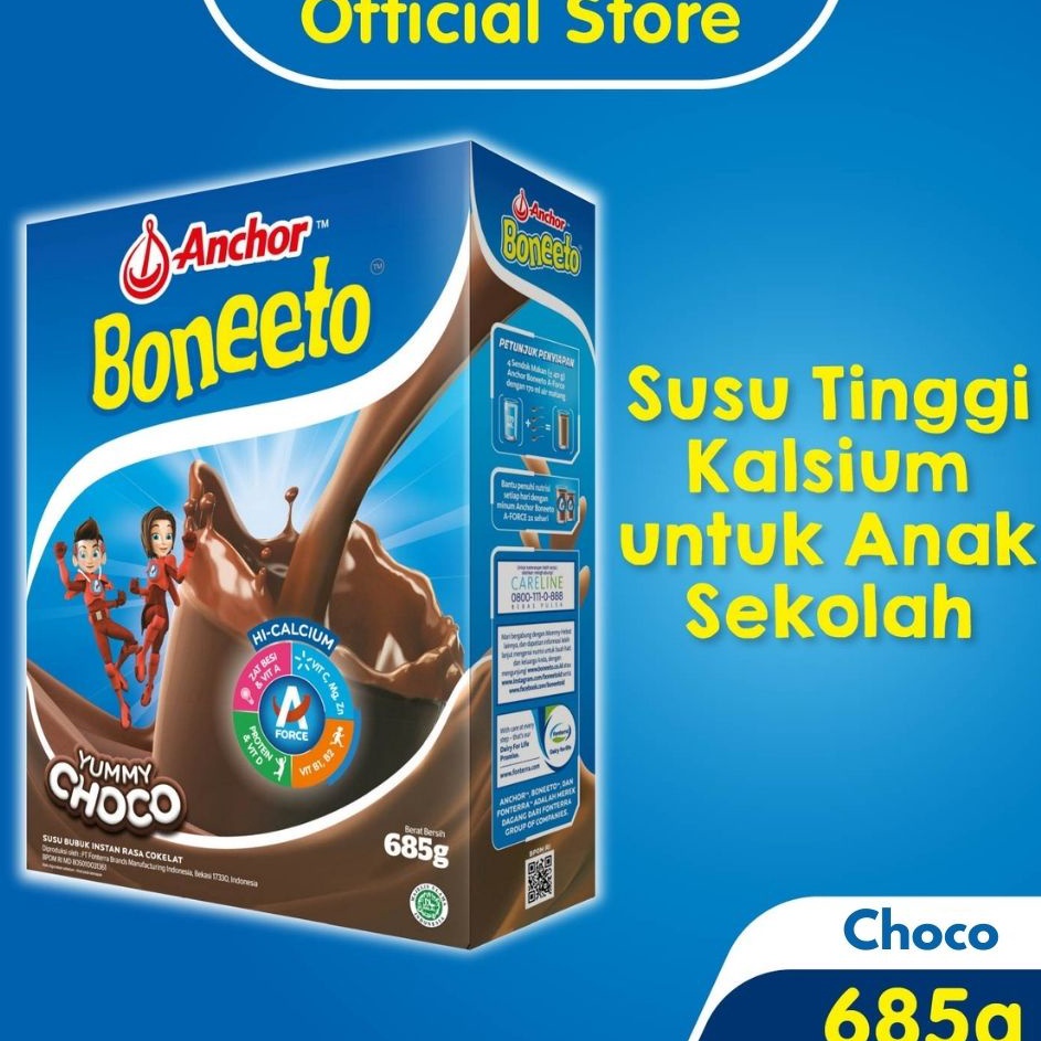 

Diskon Boneeto Susu Bubuk Anak Sekolah Yummy Choco 685g Nutrisi Pertumbuhan Anak untuk Daya Pikir dan Tubuh Aktif