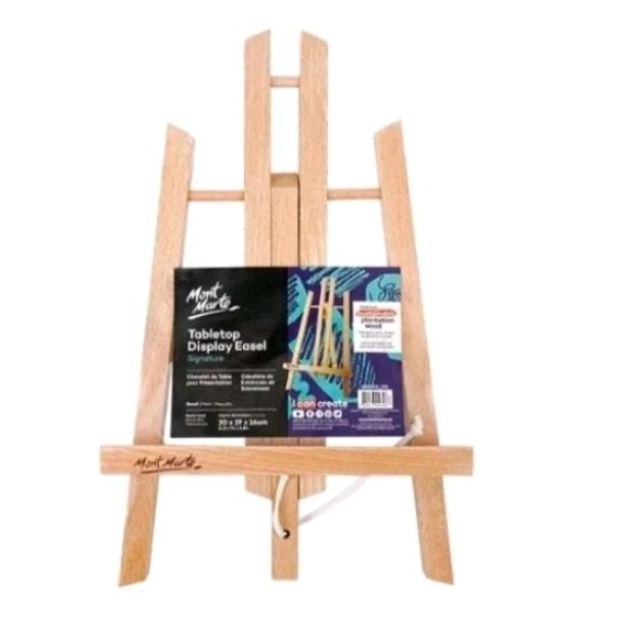 

MONT MARTE stand kanvas lukis kayu