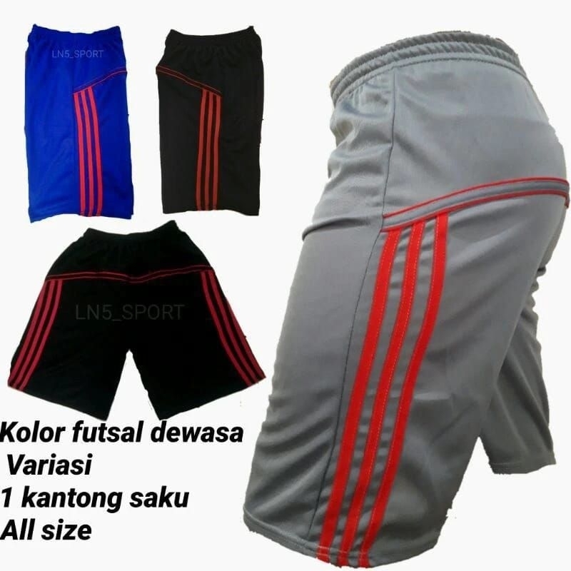 CELANA KOLOR PRIA / CELANA PENDEK / KOLOR FUTSAL / KOLOR SANTAI