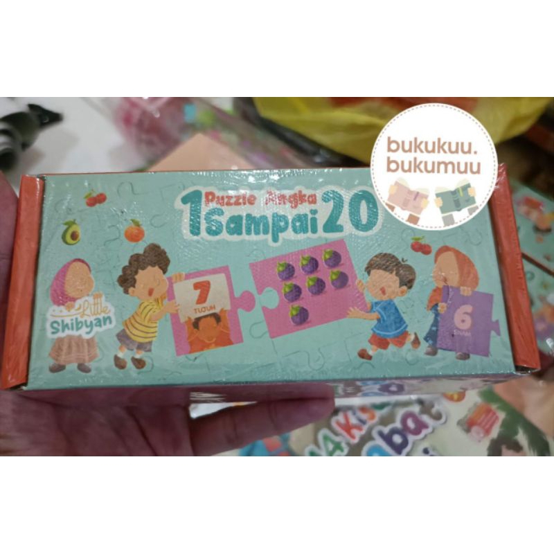 Puzzle Angka Balita Belajar Berhitung