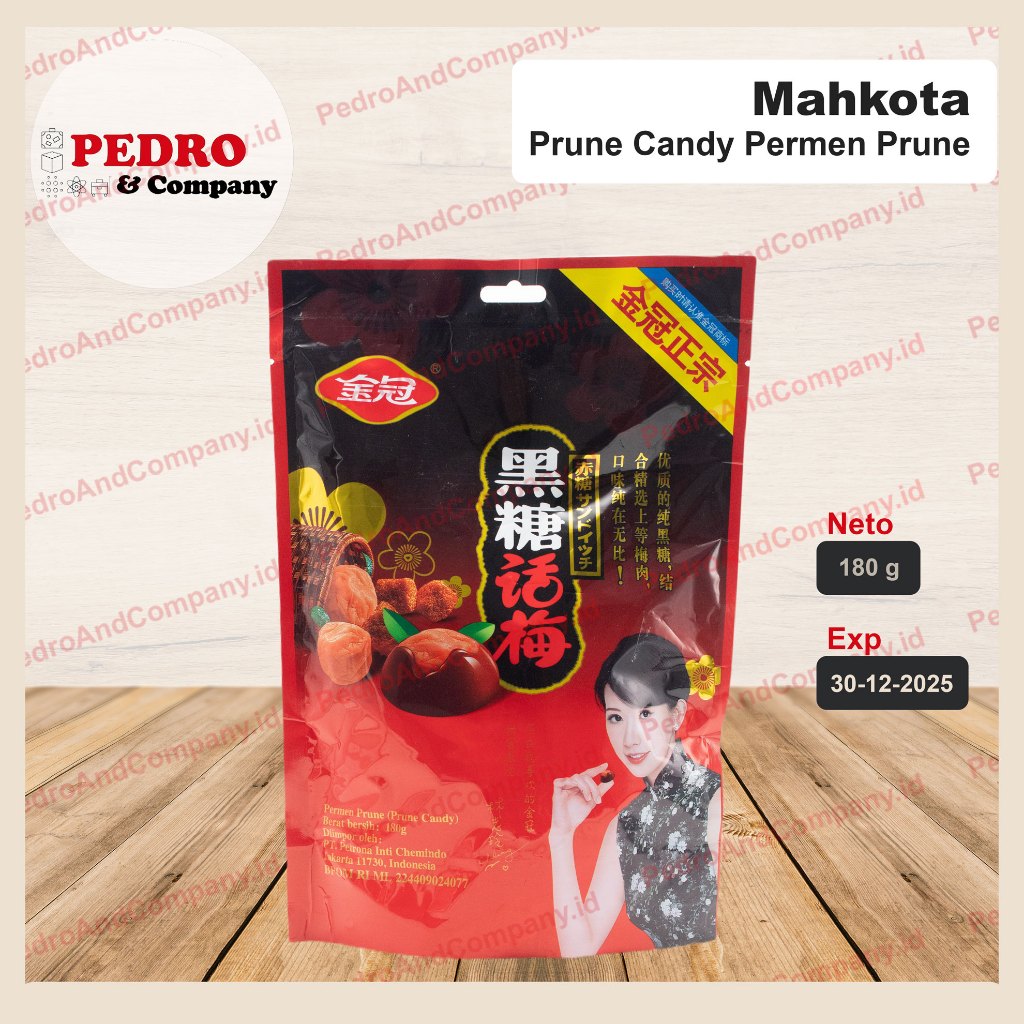 

Mahkota permen prune candy 180 gram