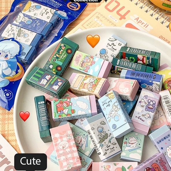 

Harga Termurah 5PCS SET PENGHAPUS PENSIL MOTIF KAWAII ERASER LUCU SET Buruan Beli