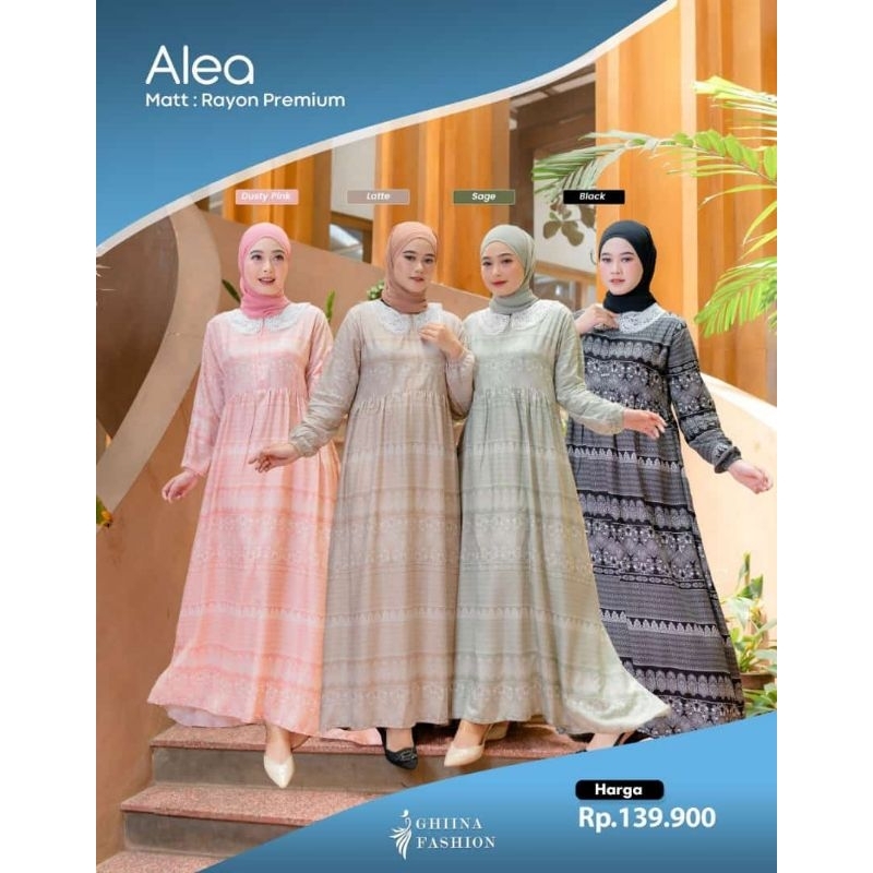 Alea dres by ghina fashion dress premium