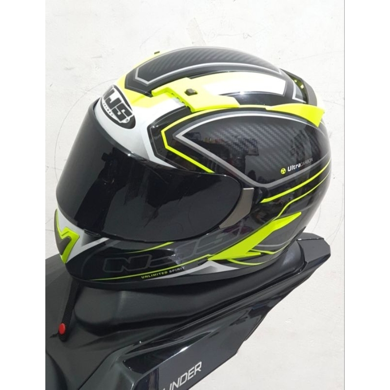 Helm Full Face NJS Shadow Ultra Carbon Size M