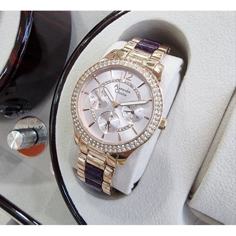 Jam Tangan Wanita Original Alexandre Christie AC2914BF