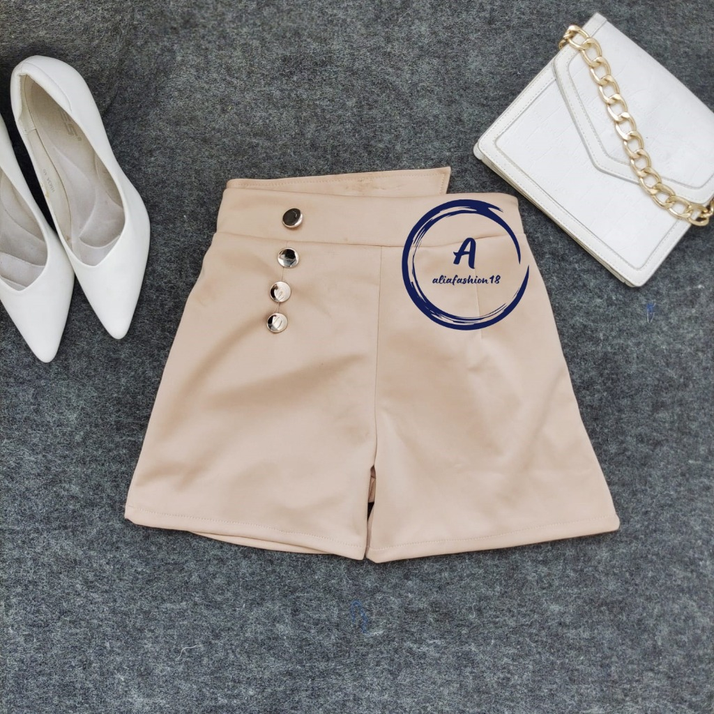 SHORT PANTS WANITA / SHORT PANTS BUTTON