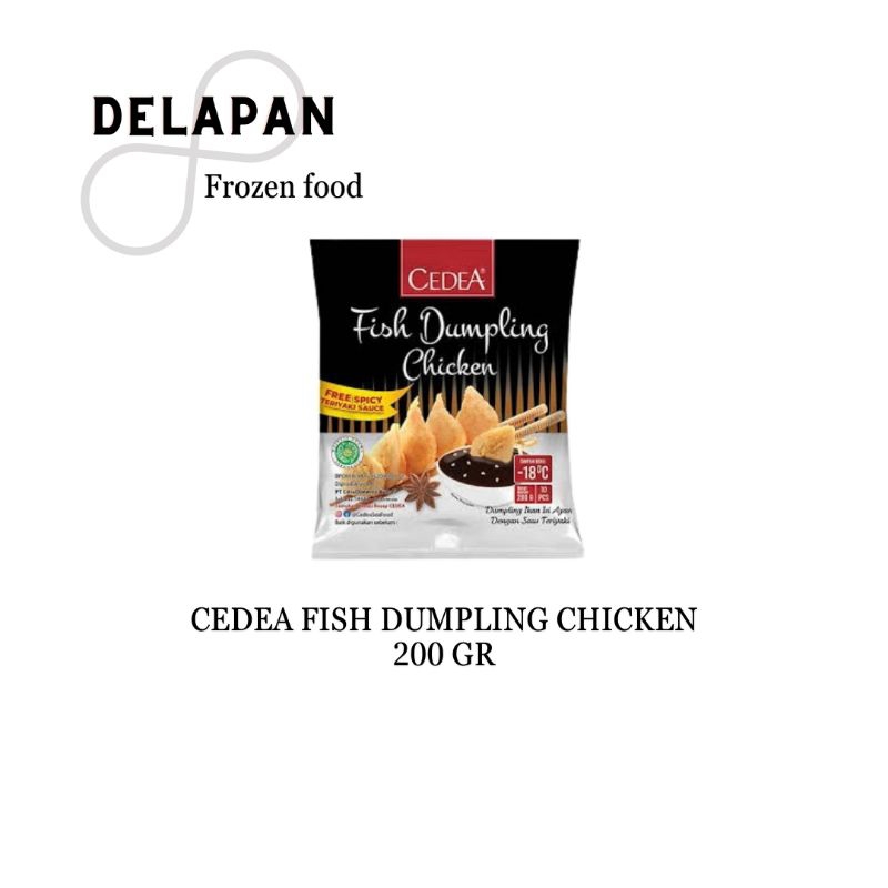 

Cedea Fish Dumpling Chicken 200 gr