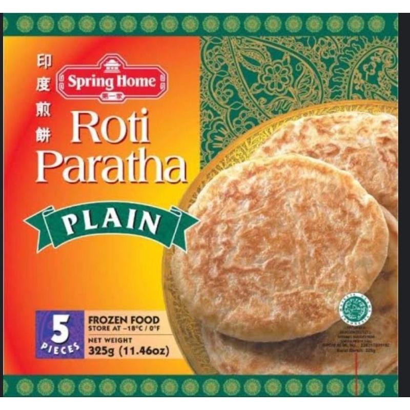 

TYJ Roti Paratha Plain 325gr