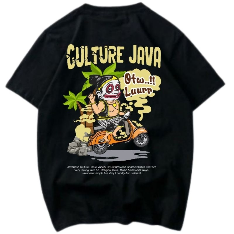 Kaos Baju Culture Java | Kaos Bijak Jawa | Culture Series