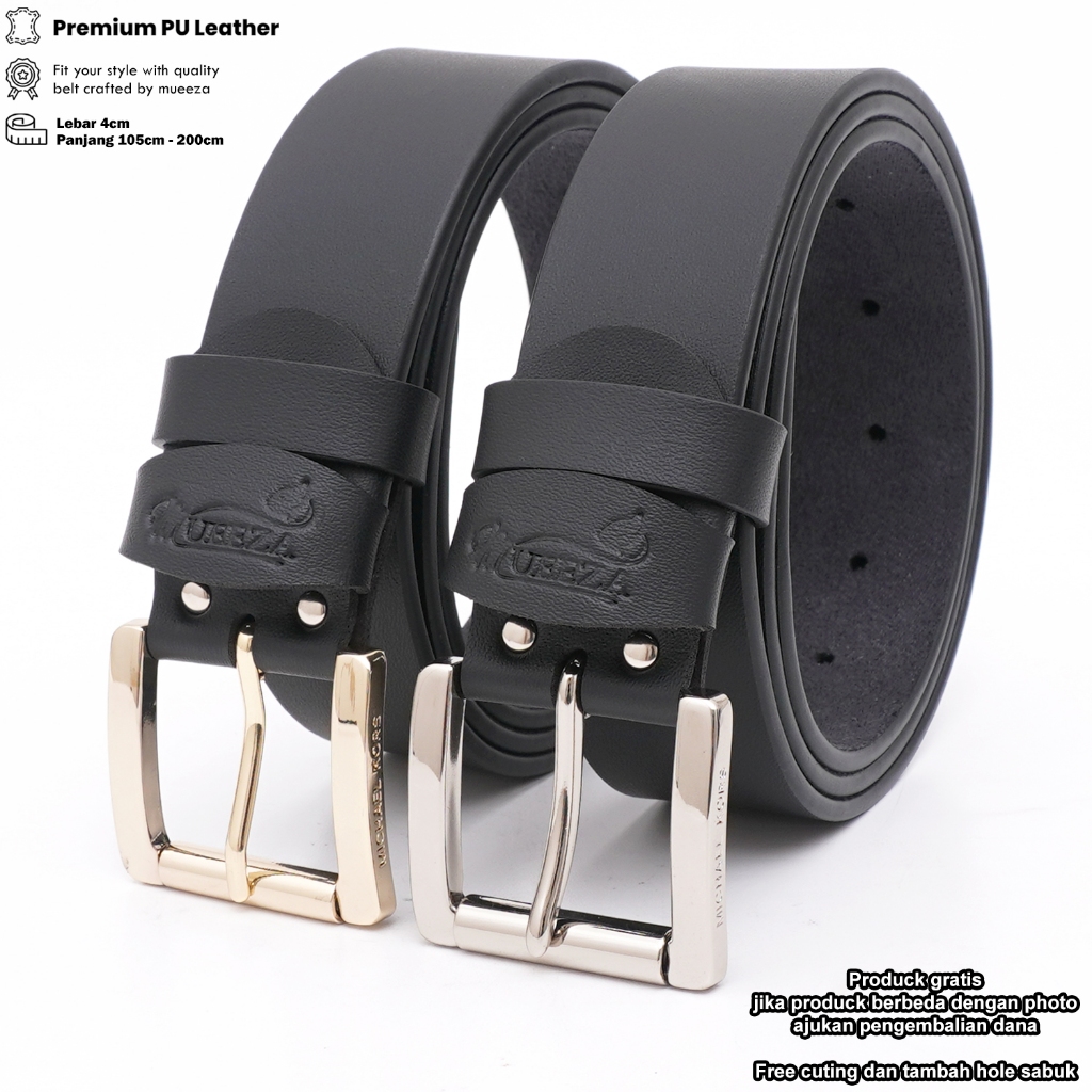 JOHN PHILIPS Ikat Pingang Big Size Pria Kulit Pu Premium Gesper Jumbo 200cm L 4cm Alx02