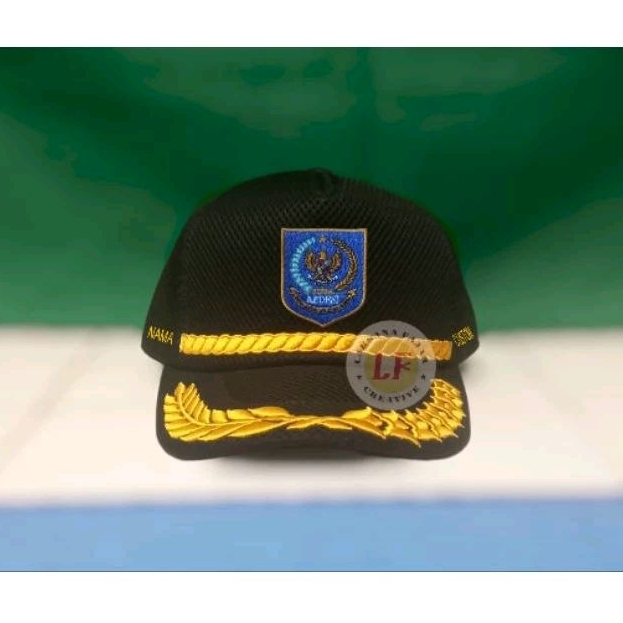 topi APDESI gratis bordir nama