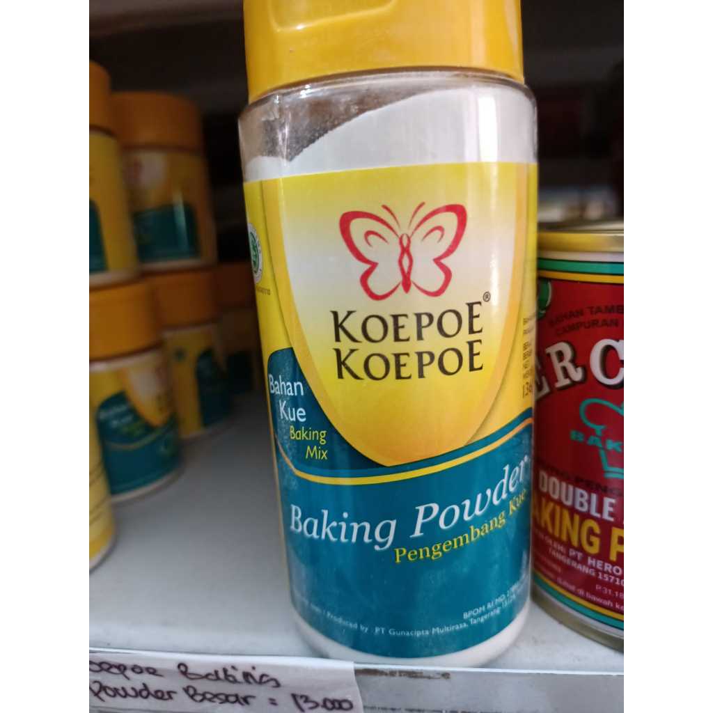 

Baking Powder Koepoe Koepoe 136gr (BESAR)