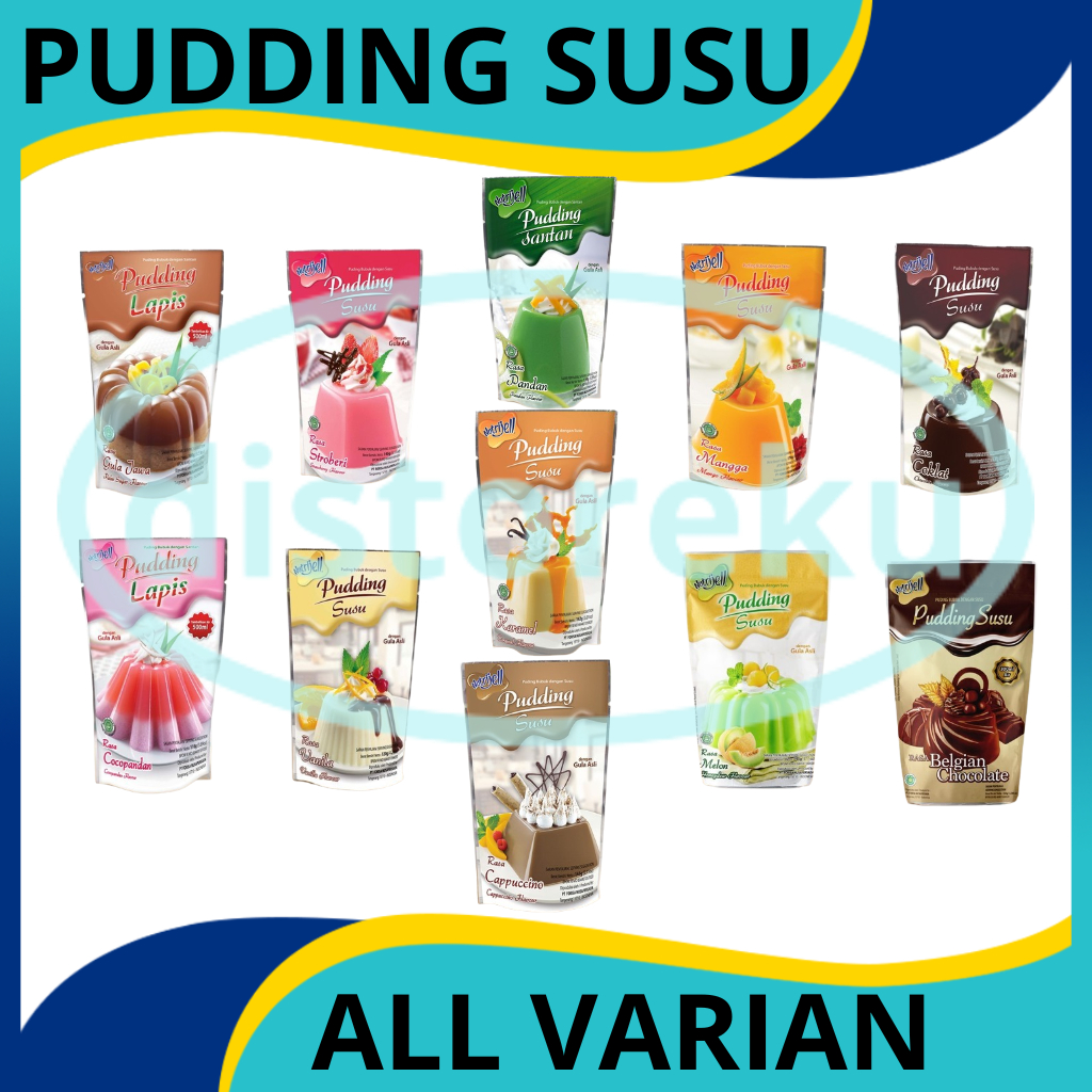 

nutrijel PUDING SUSU dan SANTAN flavour 145gr (5.11oz)