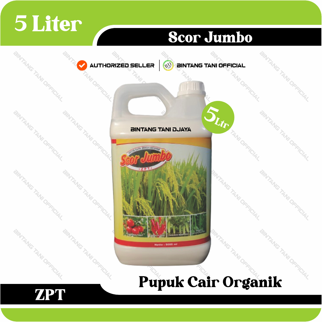 Scor Jumbo (5 Liter) (Pupuk Cair Organik)