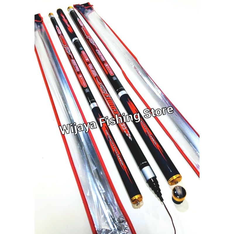 Joran Tegek Sepat Go Strike Versus Red Comet 270 360 450 540